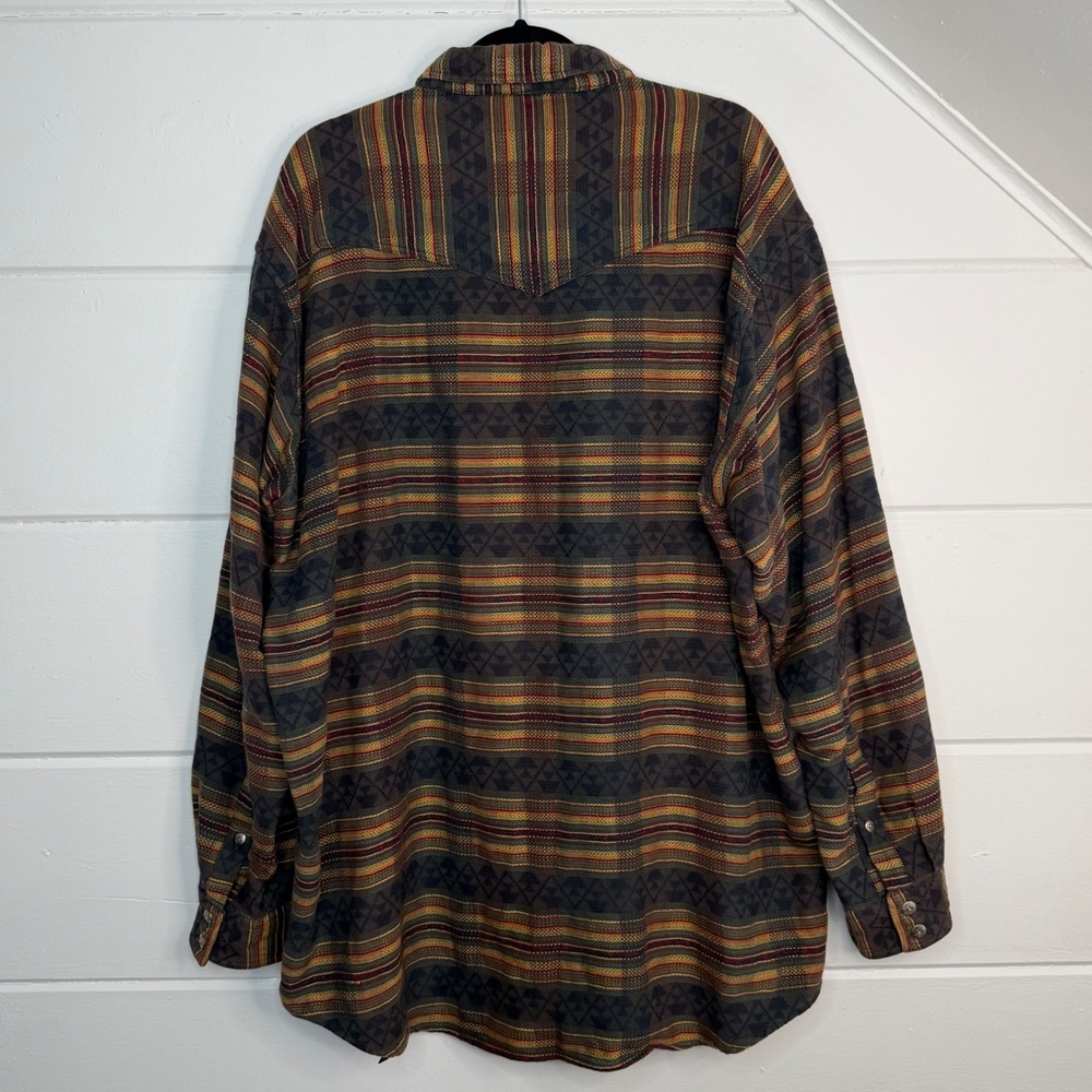 Vintage Orvis XL Tall Mens Gorpcore Collared Henley Shirt 100% Cotton - Picture 2 of 8